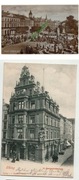 ELBLĄG Elbing Wilhemplatz targ 1928 Georgenbruderhaus 1904 2 pocztówki