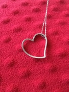 Zawieszka serce srebrne