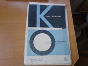 Kalka ołówkowa Krakowskie Zakłady 1966 PRL - puste opakowanie teczka