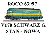 GLEDZIU KOLEJKA ROCO 63997 LOKOMOTYWA V170 GLEISBAU NOWA. PASUJE DO PIKO. 