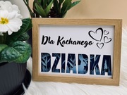 RAMKA 3D Oryginalny prezent na Dzień Dziadka