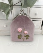 Portmonetka damska, portmonetka haftowana, portfelik damski rękodzieło