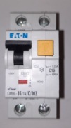 EATON Wyłącznik RCD+MCB  1 biegunowy
