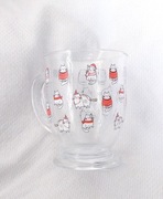 kubek z kotkami, szklanka z kotami, koty kubek, koty szklanka z uchem