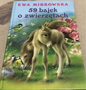 Książka 59 bajek o zwierzętach Ewa Mirkowska