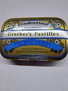 pudełko blaszane po cukiereczkach Grethe Pastilles