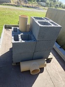 Kompletny komin z podstawą  3 metry 