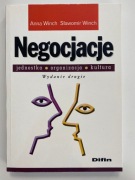 NEGOCJACJE JEDNOSTKA ORGANIZACJA KULTURA ANNA WINCH SŁAWOMIR WINCH