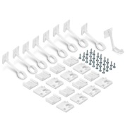 Zabezpieczenie szafek szuflad przykręcane 8szt 0+