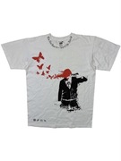 Piękna biała koszulka Thirty Seconds to Mars retro vintage merch 2005