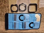 Zestaw filtrów fotograficznych typu Cokin na obiektyw 52 i 58