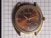 Bardzo dokładny Zegarek POLJOT  ZLOCONY AU5  ZSRR idzie.   