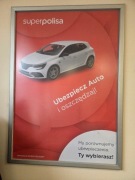 Ramka Rama OWZ Aluminiowa Zatrzaskowa Reklamowa 70x100 cm B1 - 10szt