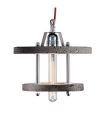 Lampa betonowa LEVELS 2CB - DarkGrey 