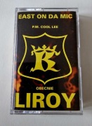 Liroy jako P.M. Cool Lee - East on the mic 1995 Rare! Kaseta rap,hh