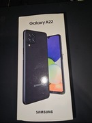 Samsung Galaxy A22 4/64GB Dual SIM Czarny + dodatki - "IGŁA"