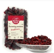 ŻURAWINA SUSZONA Cięta 1kg (1000g) BEZ KONSERWANTÓW