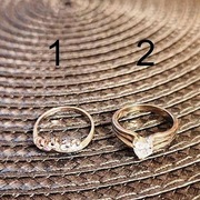 Pierścionki srebrne, próba srebra 925, 16mm