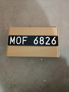 Tablica czarna policyjna  replika 