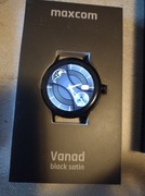 Smartwatch Maxcom FW48 Vanad nowy, gumowy pasek gratis