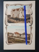 OLESNO 1910 Śląsk Opolski Szkoła Osiedle ROSENBERG