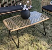 Stolik technorattan balkon ogród taras NOWY