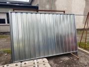 PŁOT BUDOWY Panel pełny 2,9x2m ogrodzenia tymczasowe budowlane barierki 