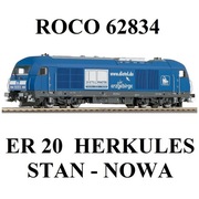 GLEDZIU KOLEJKA LOKOMOTYWA ROCO 62834 ER20 HERKULES - PASUJE DO PIKO.
