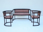 Zestaw mebli gabinetowych, proj. Josef Hoffman, Fledermaus, Thonet