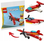 LEGO Creator 3w1 30669 Kultowy czerwony samolot Polybag
