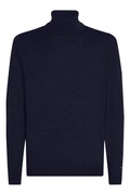 TOMMY HILFIGER Fine Gauge Merino Wool Roll Neck 100% wełna golf sweter XL