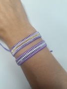 Zestaw dwóch bransoletek handmade 