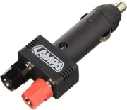 Wtyczka do zapalniczki z zaciskiem, 12/24V LAMPA 39004