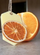 Zawieszka zapachowa  BERGAMOTE & ORANGE| Wosk sojowy-Zestaw 3szt