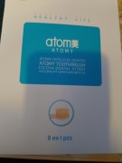 Zestaw 8 szczoteczek do zębów z nanozłotem Atomy