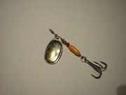 Błystka obrotowa French złota naklejka 3D Nr.3 nowa 5g