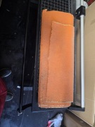 Papier ścierny rolka - lata 80