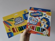 Nowe kredki bambino i astra razem 24 kolory