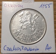 25 koron 1955 Czechosłowacja Ag