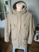 Jack & Jones kurtka męska M parka zimowa beżowa