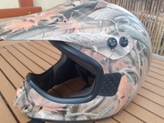 Kask  XL  quad/cross maskujące wzory