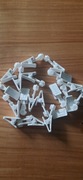 Żabka ruchoma z rolką do szyny sufitowej PCV 100szt 