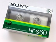 SONY HF-S 60 2 kasety