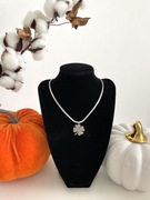 Naszyjnik koniczynka ze stali nierdzewnej wisiorek łańcuszek st nierdzewna