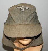 Czapka polowa M43 feldgrau Feldmütze WH/SS