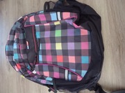 Nowy szkolny plecak w kratkę