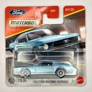 MATCHBOX 1968 FORD MUSTANG FASTBACK [NAJWIĘKSZY WYBÓR!]