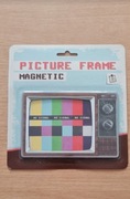 Ramka do zdjęć magnetyczna telewizor retro