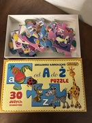 Puzzle alfabet dla najmłodszych duże elementy 30 elementów