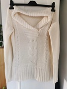 Kremowy sweter Top Secret r. 34